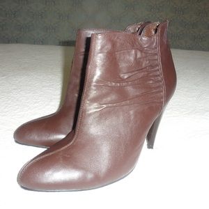 Chinese Laundry brown leather booties
